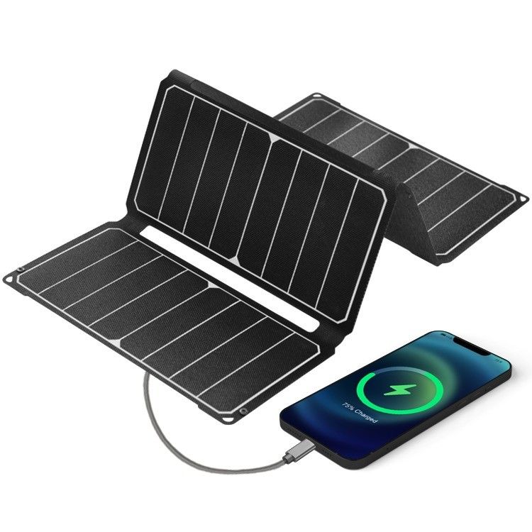 แผนที่พลังงานแสงอาทิตย์แบบโมโนคริสตัลลิน 18V 50W สําหรับโทรศัพท์มือถือ