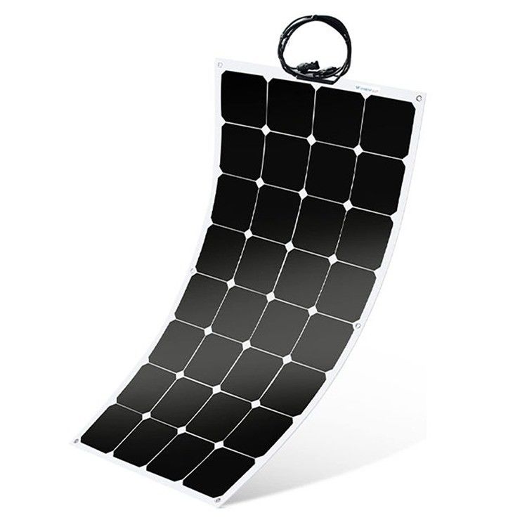 PV 12v 24v 200w 100w ETFE แผ่นแสงอาทิตย์ ชุดยืดหยุ่นสําหรับ RV นอก