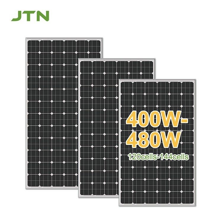 โมโน PV พานิลแสงอาทิตย์ 480W พานิลแสงอาทิตย์สีดําทั้งหมด 475W 485W ขนาดเซลล์ 156.75mmx156.75mm