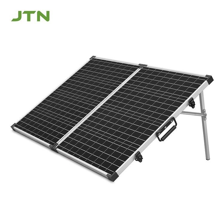 แชมป์มอนโม่ 100W PV พับแผ่นแสงอาทิตย์ CE/FCC/ROHS/PSE รับรองการผลิต 12 ปี
