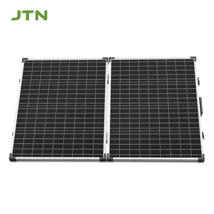 แชมป์มอนโม่ 100W PV พับแผ่นแสงอาทิตย์ CE/FCC/ROHS/PSE รับรองการผลิต 12 ปี