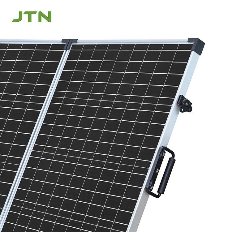 แชมป์มอนโม่ 100W PV พับแผ่นแสงอาทิตย์ CE/FCC/ROHS/PSE รับรองการผลิต 12 ปี