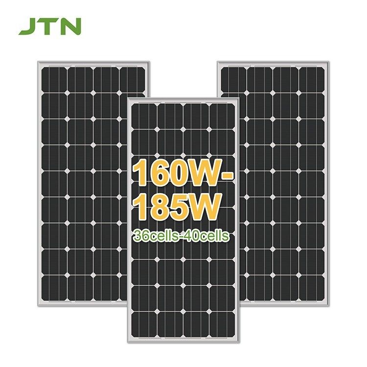 แพเนลพลังงานแสงอาทิตย์แบบโมโนคริสตัลลิน 170w สําหรับ RV ประหยัดพลังงาน และได้รับการรับรอง CE/FCC/ROHS/PSE