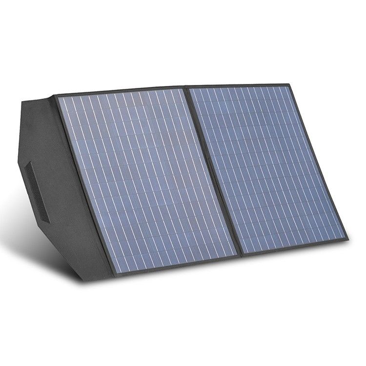 156.75mmx156.75mm ขนาดเซลล์ PET โมโนคริสตัล โซลาร์พับแผ่น 100w สําหรับโทรศัพท์มือถือ