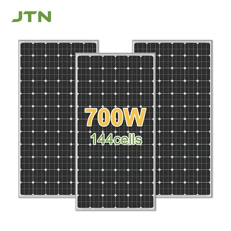 12 ปี การผลิต HJT โมดูลแสงอาทิตย์ PV Cell Panel Solar 700w 210mm พลังงานสูง