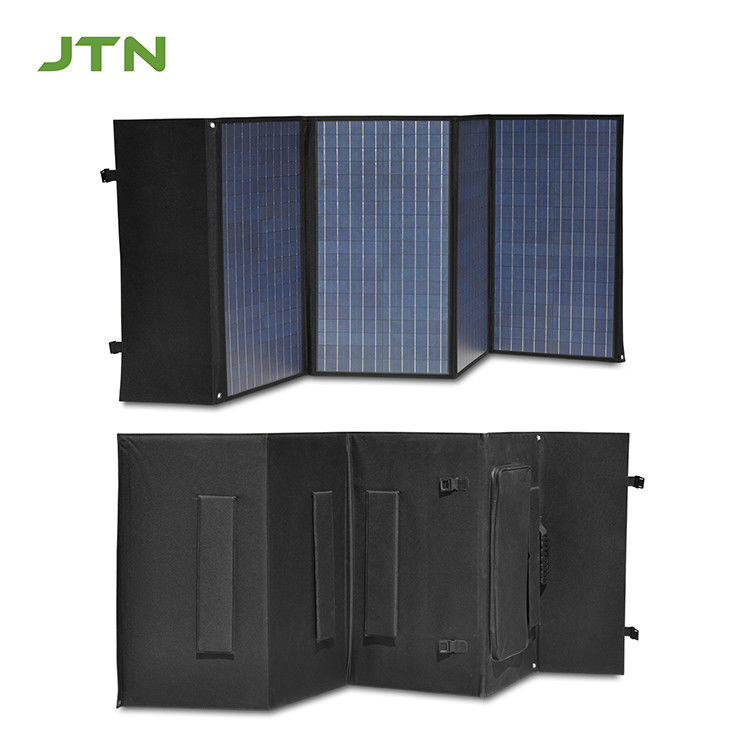 156.75mmx156.75mm ขนาดเซลล์ พานิลแสงอาทิตย์พับได้ พร้อมใบรับรอง CE/FCC/ROHS/PET