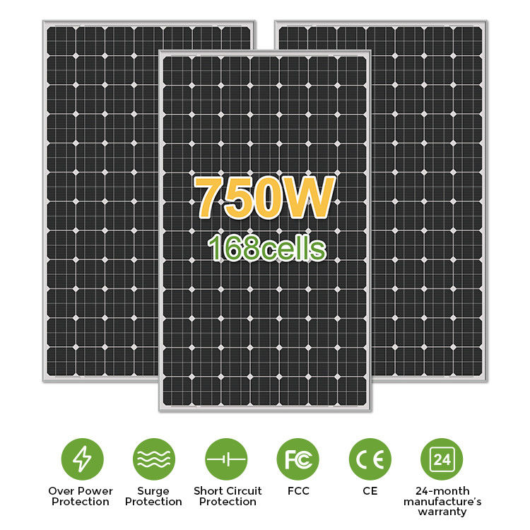MC4 Output Oem แผ่นแสงอาทิตย์ 100W 250W 350W 450W 500W 700W 800W 1000W 2000W สําหรับการค้า